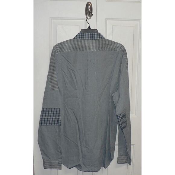 Marc by Marc Jacobs Long Sleeve Shrunken Fit Button Down in Coronet Blue XL $258 - Picture 4 of 4